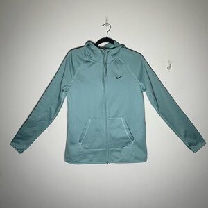 Nike Women’s Therma All Time Green Hoodrd Full-Zip Jacket Size S